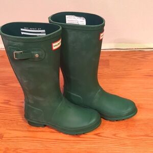 Hunter kids big kids size 3B/4G eu34 rain boots (wellies)